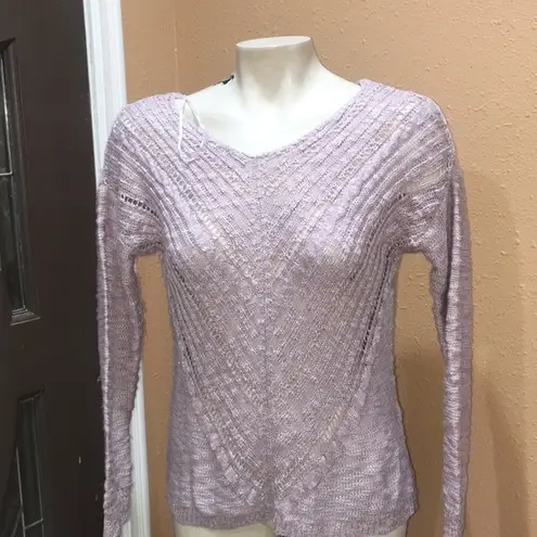 Cloud Chaser  Lilac knit sweater - Image 3