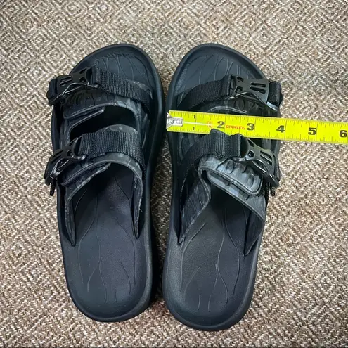 Merrell Women's Slide Sandals Black Hut Ultra Slip On Casual Sz 9 Casual Comfy