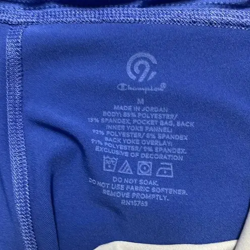 C9 Champion Women’s medium workout capri leggings back pocket multicolor gym run