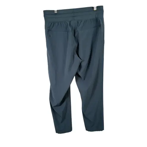Free Fly Breeze Drift Pants Blue Ankle Crop Outdoor Hiking Womens Medium
