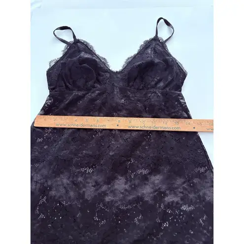 Soma Sheer Lace Nightie Size S Black Dress Whimsigoth Feminine Vampire Grunge