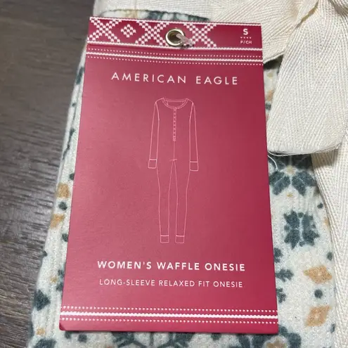 American Eagle NWT  Women’s Waffle Onsie Long Sleeve Size S