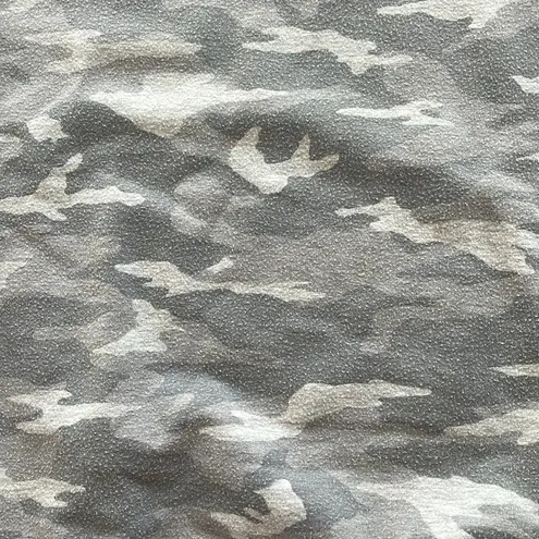 Athleta Balance Grey Camouflage Activewear Pullover Sweatshirt Size XS