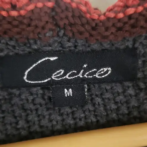 Cecico COPY - multicolored sweater vest with frin…