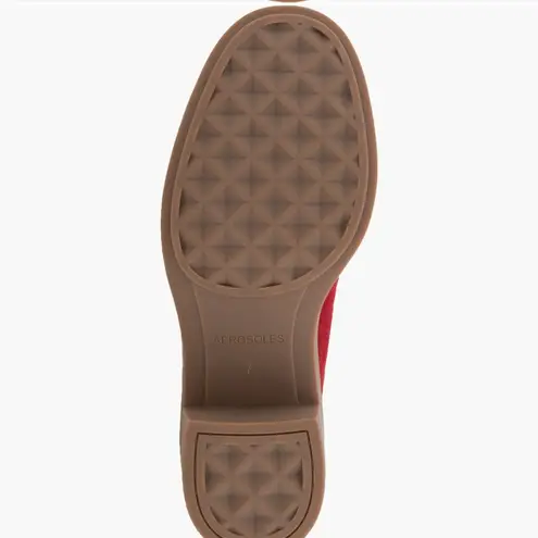 Aerosoles NEW Gibes Fringe Loafer Color: Pomegranate Suede