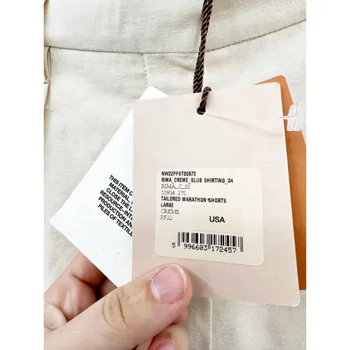 NANUSHKA RIMA Tailored Marathon Shorts Size L NWT Size L