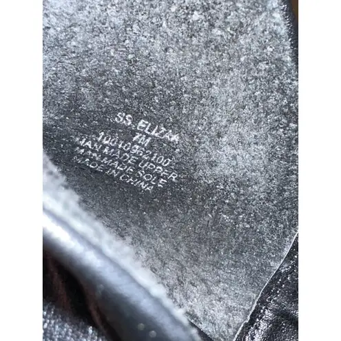 Sun * Stone Women’s Block Ankle Boots Black Sz 7 / 38 SKU 2873