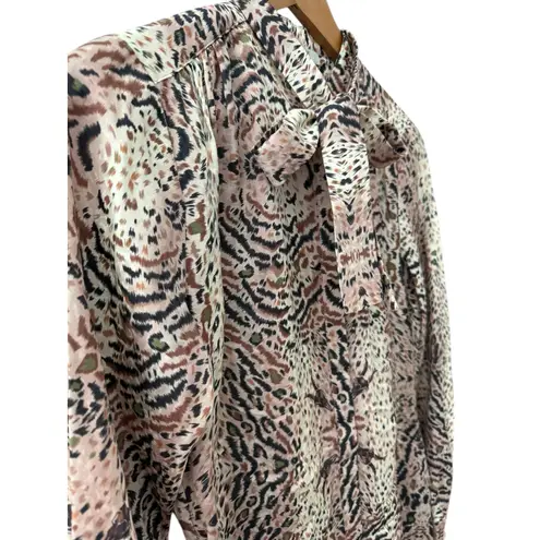 ALLSAINTS Toni Arietta Western Shirt in Ecru White Size 4