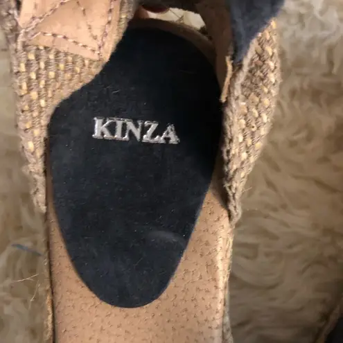 KINZA espadrilles wedge Size 6