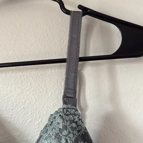 Wacoal Embrace Lace Underwire Bra Grey 34DDD Quiet Shade Ether