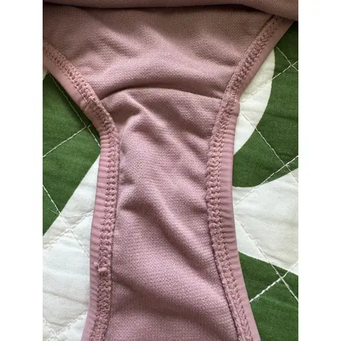 California Sunshine Macrame Crochet Lace High Neck Padded 2 Piece Bikini XL