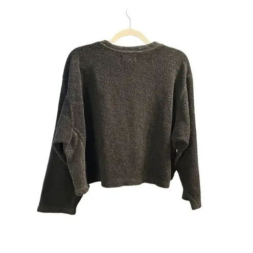 Velvet By Graham & Spencer Arissa Pullover Sz XS Charcoal Gray minimalist tradit