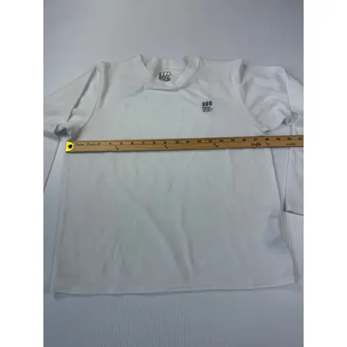 MV Sport IN Sport Long Sleeve Athletic Shirt Activewear Top White Women's M