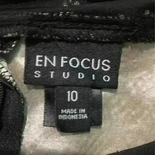 Enfocus Studio ⭐️ En focus studio black dress in size 10