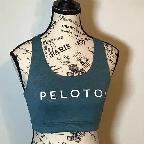 Peloton WOMENS STRAPPY SPORTS RACERBACK BRA RN#150110 COLOR HORIZON SIZE…