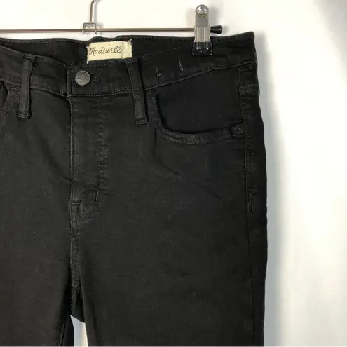 Madewell  Petite Bennett Black Roadtrip Soft Stretch Skinny Jeans 28