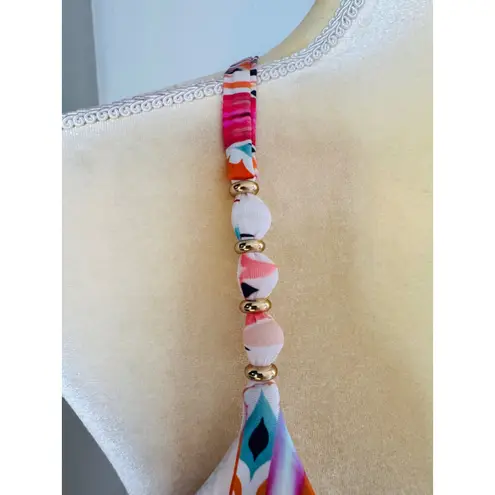 La Blanca Desert Dream Triangle Bikini Top, Luxurious Beach Top, Size 8, NWT