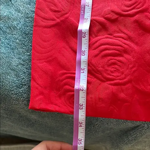 Vintage Red Sleeveless Mini Dress A List by Wrapper size 7