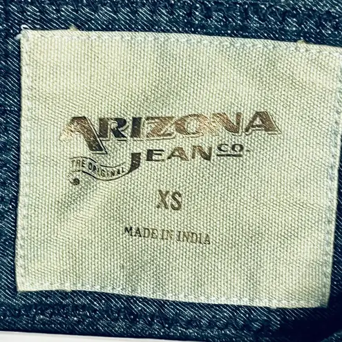 Arizona Jeans Arizona Jean Co Denim Chambray Pearl Snap Shirt XS