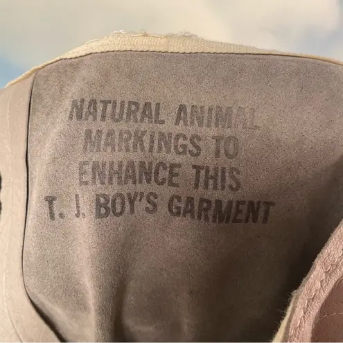 Baggy leather pants, vintage T.J. Boy’s Gray Size undefined