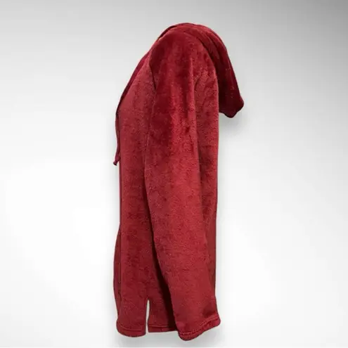 EMERSON STREET CLOTHING CO. Women's Hoosiers Red Plush Hoodie Medium | EUC