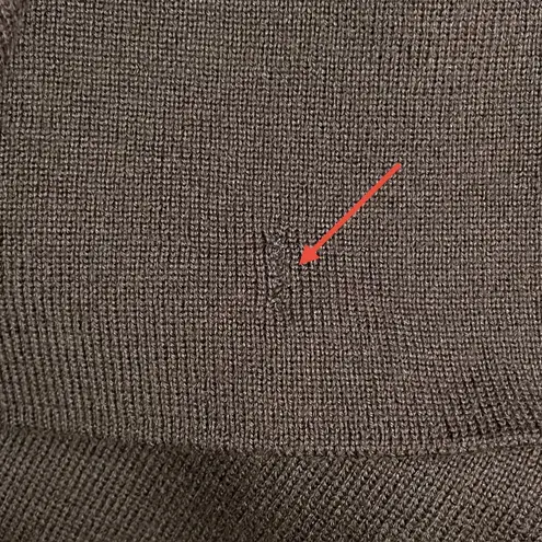 Classiques Entier Pony Brown Merino Wool Maxi Skirt XL Pull On Elastic Waist VTG