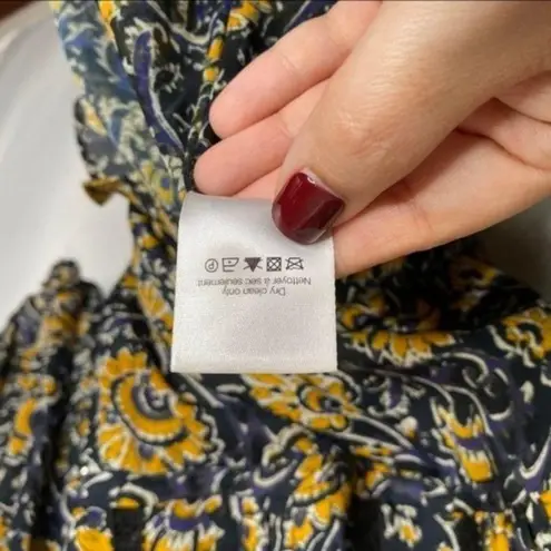 Veronica Beard Blue and Yellow Ida Dress Size 2