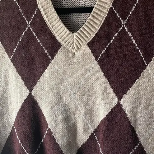 Cider ARGYLE SWEATER VEST