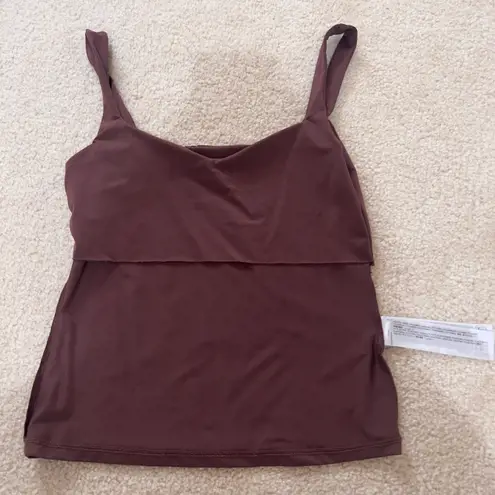 Mango Brown Sweetheart Tank Top