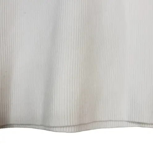 Pistola Womens L Nella Cashmere Blend Cutout Tank in White NEW