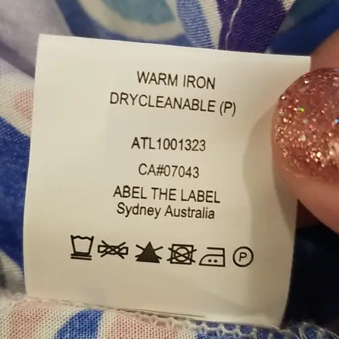 Abel the label π ATL π Floral Midi Dress XS NWT