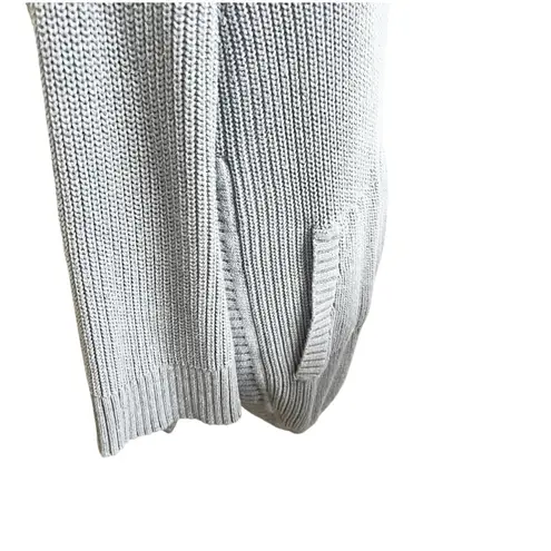 Ugg Realynn Sweater Pancho Size Small Kangaroo Pockets Gray Chunky Knit Cabin