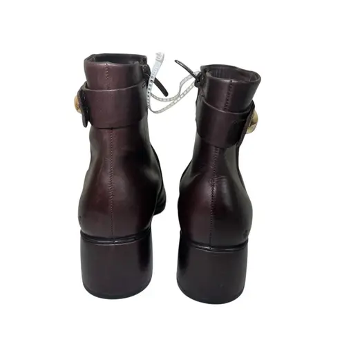 Ecco Sculpted LX 35 Womens Chelsea Ankle Boots Brown Leather Size 8 | NWT