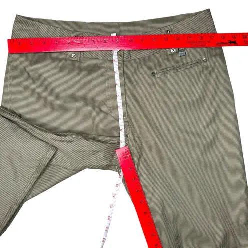 NWOT NILS Sportswear Houndstooth Button Insulated Ski Snowboard Snap Pants 10 Tan