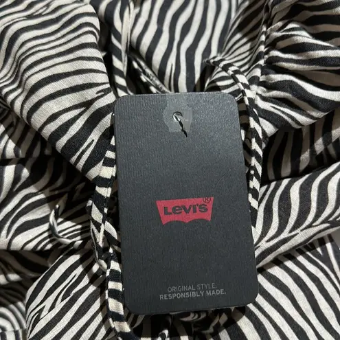 Levi's NWT  Amilijia Dress Zebra Print Oversized