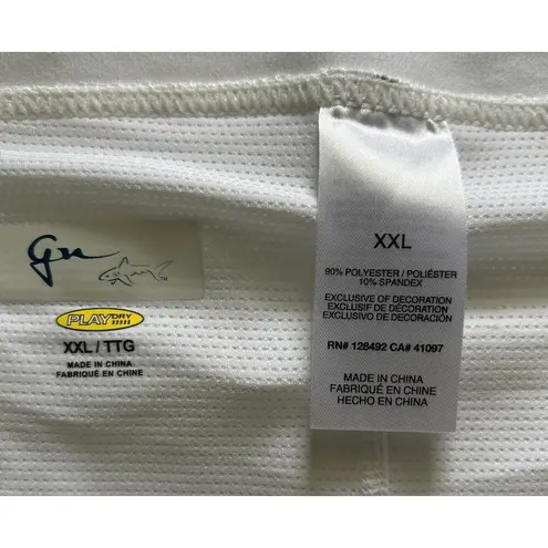 Greg Norman Woman White PlayDry Golf Tennis Skort XXL