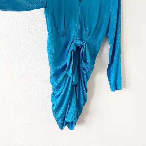 Kobo Marissa Mini Dress in Mediterranean Blue Size M