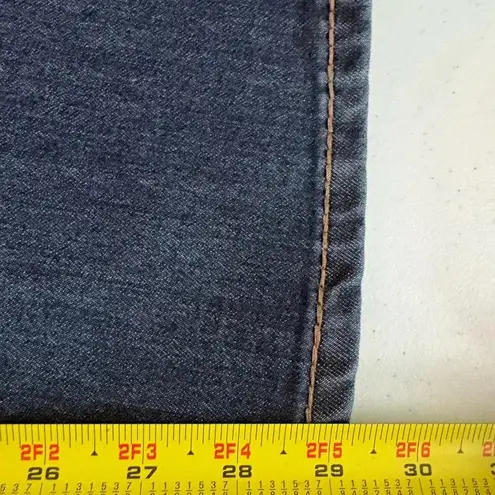 Live Hard Play Hard Jeans Rhinestones Pocket Brown Lace Bootcut Cowgirl Y2K 0246 Blue Size 10