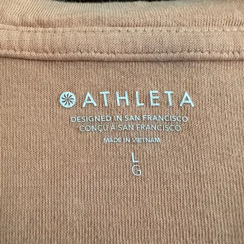 Athleta  | Sundown Alliance Hoodie | Warm Sunset Coral  | Size Large