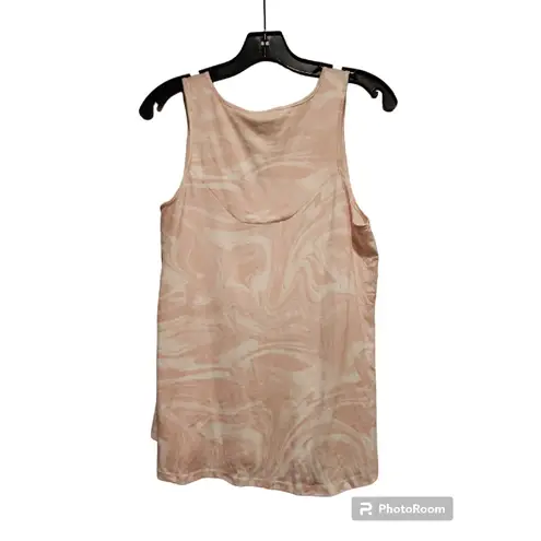 Kenzie Tank Top Marble Print Sleeveless Casual V