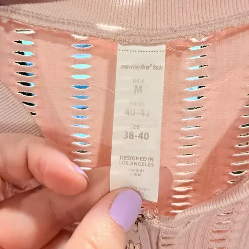 Marika Light Pink Cutout Jacket size Medium