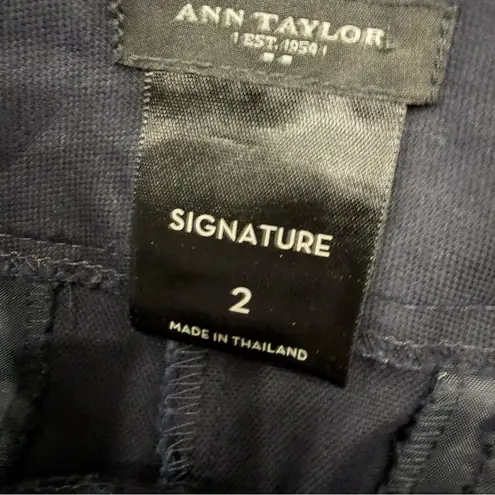 Ann Taylor Black Signature Pants Size 2