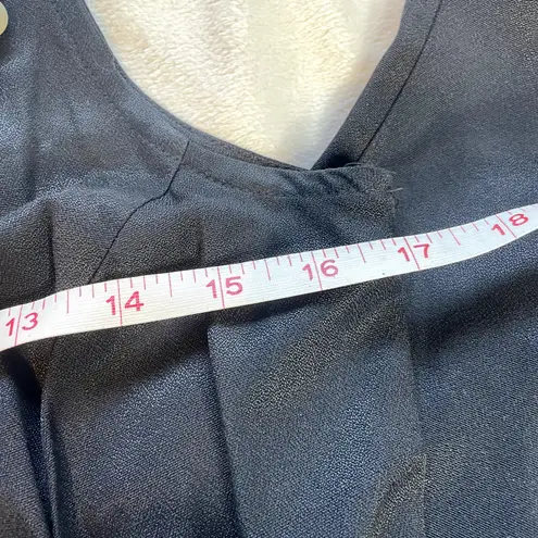 SUBTLE Vintage Maxi Dress Black Necklace Gown Sleeveless 8 Medium