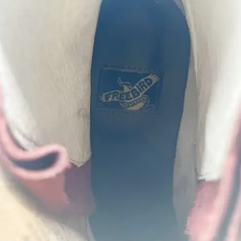 FREEBIRD by Steven Freebird Casey Snake Print Leather Lace Women's Boots Size US 9