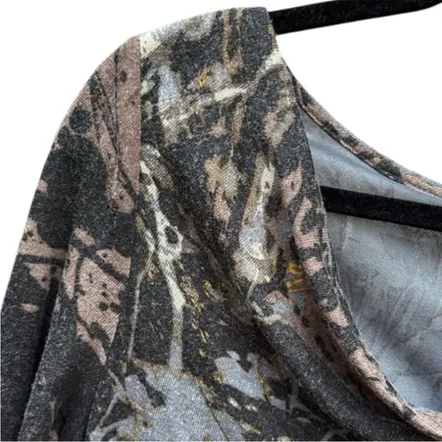 Peruvian Connection Knit Asymmetric Hem Dress Size Large