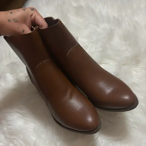 Target Brown Heeled Boots