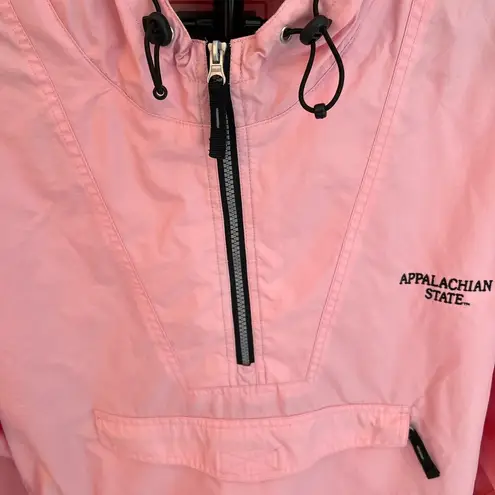 Weatherproof Appalachian State Univ Pink Water Resistant Hooded Jacket Size L