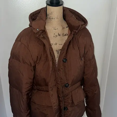 Uniqlo  Brown Puffer Jacket