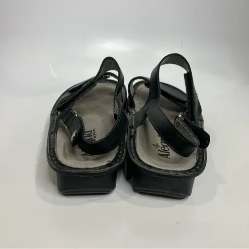 Alegria Verona black sandals women’s size 10 comfort shoes casual summer trendy