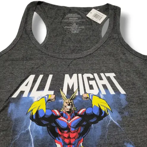 My Hero Academia NWT New Top Size Large Funimation All Mighty Graphic Print Tee